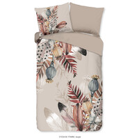 Pure Dekbedovertrek Famm - microfiber nr.31034 taupe
