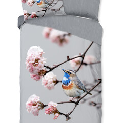 Pure Dekbedovertrek Yule - microfiber nr.30905 grijs