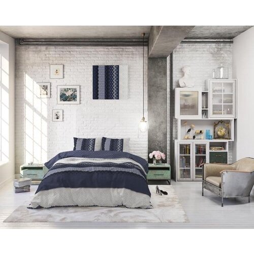 Sleeptime Dekbedovertrek Elisabeth Navy