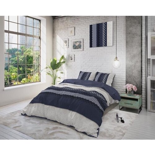 Sleeptime Dekbedovertrek Elisabeth Navy