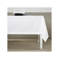 De Witte Lietaer Tafellaken, Sonora Wit - 160 x 260 cm - 100% Katoen