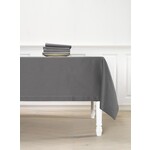 De Witte Lietaer Tafellaken, Kalahari Charcoal - 170 x 260 cm - 100% Katoen