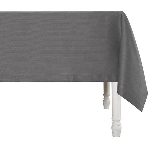 De Witte Lietaer Tafellaken, Kalahari Charcoal - 170 x 220 cm - 100% Katoen