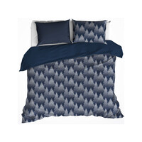 De Witte Lietaer Bettbezug Katoen Flanel, Forest by Night