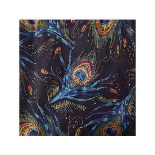 De Witte Lietaer Dekbedovertrek Peafowl Thai Curry - Katoen Satijn