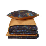 De Witte Lietaer Dekbedovertrek Peafowl Thai Curry - Katoen Satijn