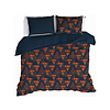 De Witte Lietaer Dekbedovertrek Caspian Eclipse Blue - Katoen Flanel