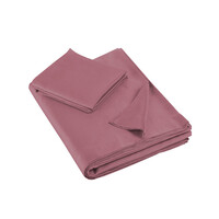 De Witte Lietaer Lakenset Olivia - Eenpersoons - 180 x 280 cm - Roze - Satijnkatoen