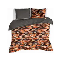 De Witte Lietaer Dekbedovertrek Rothko Orange Rust -  Katoen Flanel