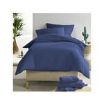 De Witte Lietaer Dekbedovertrek Katoen Satijn Olivia -  Blauw