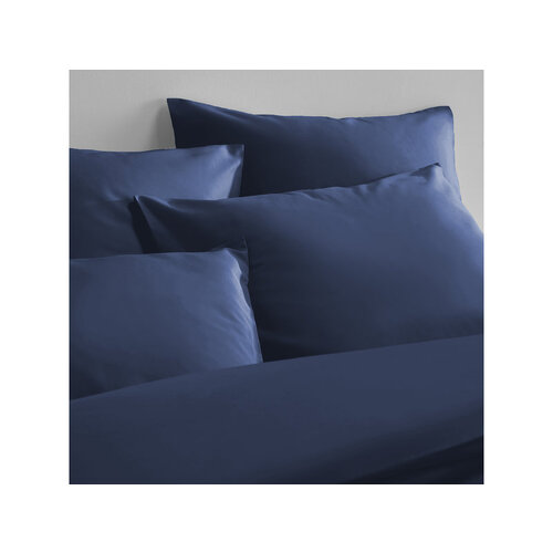 De Witte Lietaer Dekbedovertrek Katoen Satijn Olivia -  Blauw