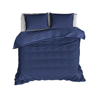 De Witte Lietaer Dekbedovertrek Katoen Satijn Olivia -  Blauw
