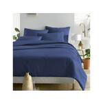 De Witte Lietaer Dekbedovertrek Katoen Satijn Olivia -  Blauw