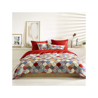 De Witte Lietaer Dekbedovertrek Katoen Satijn Medina Multi