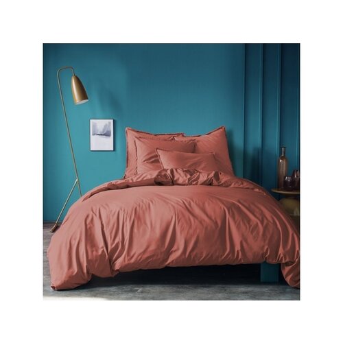 Matt & Rose Dekbedovertrek Terracotta - zonder kussenslopen - Katoen