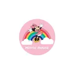 Disney Minnie Mouse Badjas, Rainbow Polyester