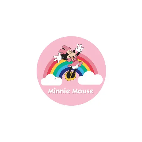Disney Minnie Mouse Badjas, Rainbow Polyester