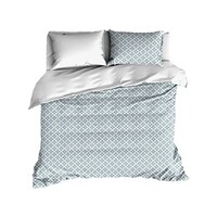 De Witte Lietaer Dekbedovertrek Katoen Satijn Azulejos Blauw