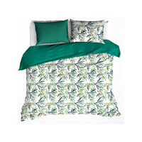 De Witte Lietaer Dekbedovertrek Katoen Salix Groen