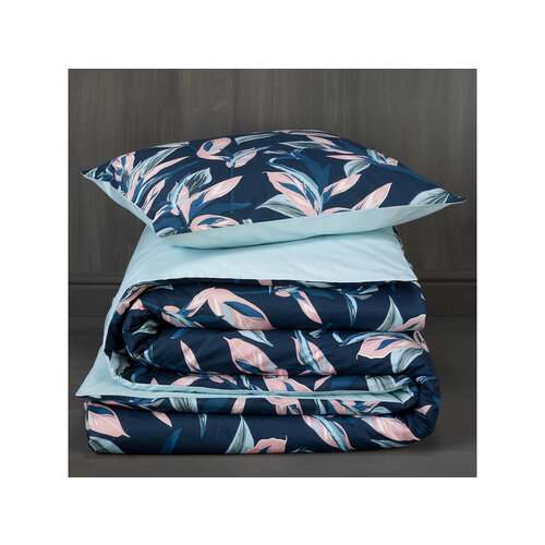De Witte Lietaer Dekbedovertrek Katoen Mowgli Blauw