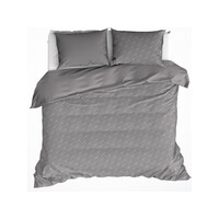 De Witte Lietaer Dekbedovertrek Birds Natural Grey.