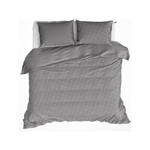 De Witte Lietaer Dekbedovertrek Birds Natural Grey.