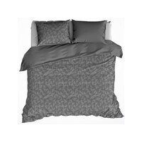 De Witte Lietaer Dekbedovertrek Katoen Flanel Alvaro Grijs