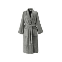 De Witte Lietaer Badjas Etrusk Grijs Unisex Katoen