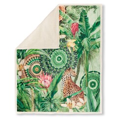 HIP Plaid Abhita 130x160 polyester nr.30797 groen