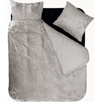 Sleeptime Dekbedovertrek Crushed Velvet Sand
