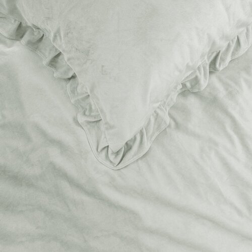 Sleeptime Dekbedovertrek Velvet Ruffles White