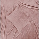 Sleeptime Dekbedovertrek Velvet Piping Pink