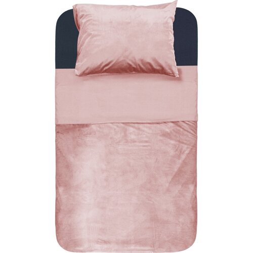 Sleeptime Dekbedovertrek Velvet Piping Pink