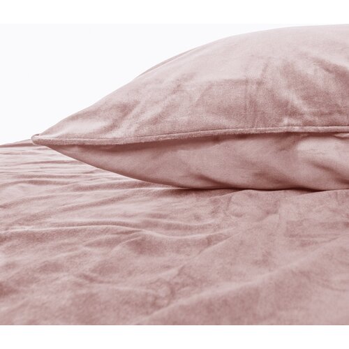 Sleeptime Dekbedovertrek Velvet Piping Pink