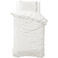 Sleeptime Dekbedovertrek Teddy Wit - Teddy zacht