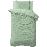 Sleeptime Dekbedovertrek Teddy Licht Groen - Teddy zacht