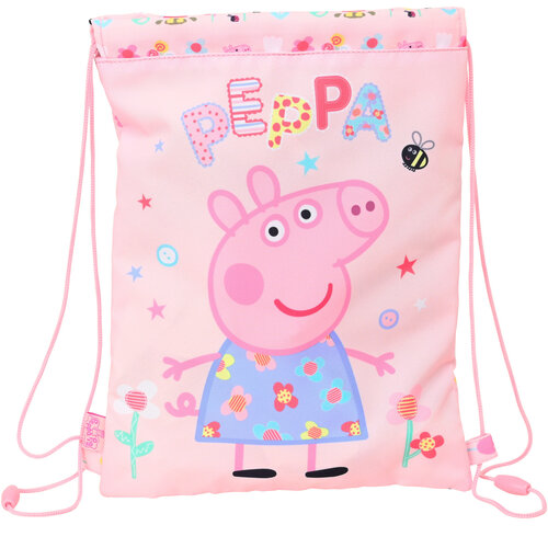 Peppa Pig Junior Gymbag, Having Fun - 34x26 cm - Polyester