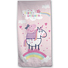 Peppa Pig 2-in-1 Strandlaken + Gymbag 70 x 140 cm  + 43 x 32 cm Polyester