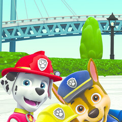 Paw Patrol Strandlaken 70 x 140 cm Multi