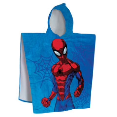 Spiderman Poncho / Badcape Hero - 60 x 120 cm - Katoen