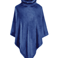 Moodit Poncho Huggle, Marine Blauw - 80 x 80 cm - Polyester