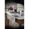 De Witte Lietaer Tafelloper, Sonora Wit - 50 x 160 cm - 100% Katoen