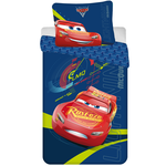 Disney Cars Dekbedovertrek, McQueen - (Let op - Met extra grote sloop 70x90cm) - Katoen