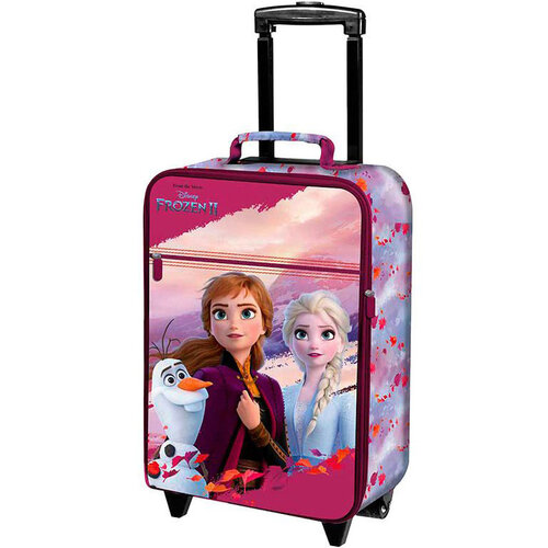 Disney Frozen Trolley, Leaves - 52 x 34 x 16 cm - Polyester