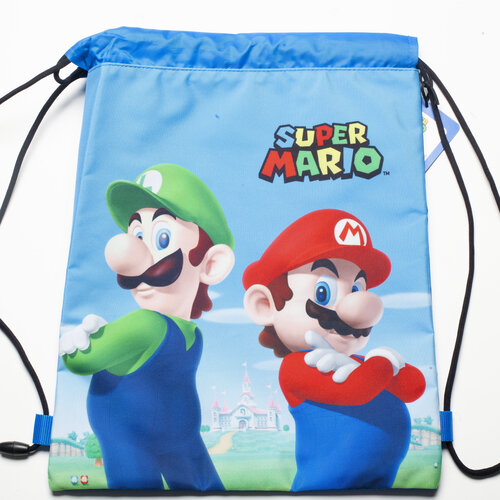 Super Mario Gymbag Brothers - 42x34 cm - Polyester