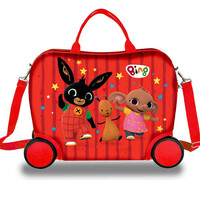 Bing Bunny Reiskoffer - 40 x 32 x 20 cm - Rood
