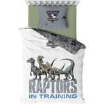 Jurassic World Dekbedovertrek Raptors in Training - Eenpersoons - 140 x 200 cm - Katoen