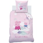 Peppa Pig Dekbedovertrek Dream Eenpersoons 140  x 200 cm Katoen