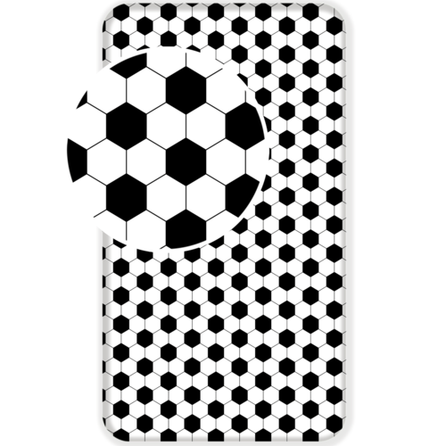Home Design Voetbal Hoeslaken Corner Eenpersoons 90 x 200 cm Katoen