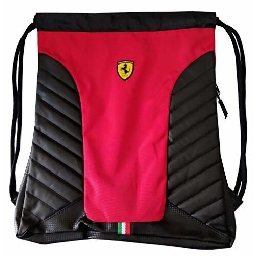 Ferrari Gymbag Rosso Corsa - 42 x 33 cm - Rood